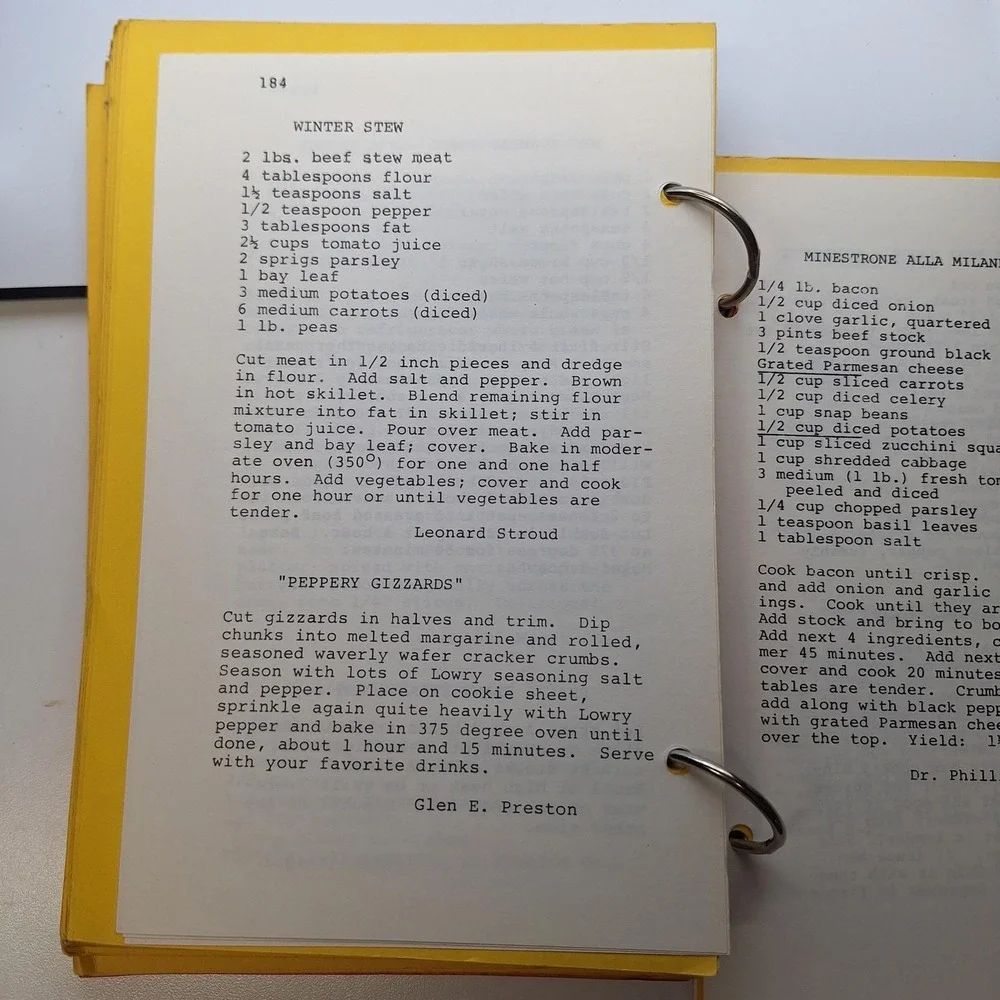 Aurora Presbyterian Favorite Recipes Colorado Kitchens‎ Cookbook Spiral 1975
